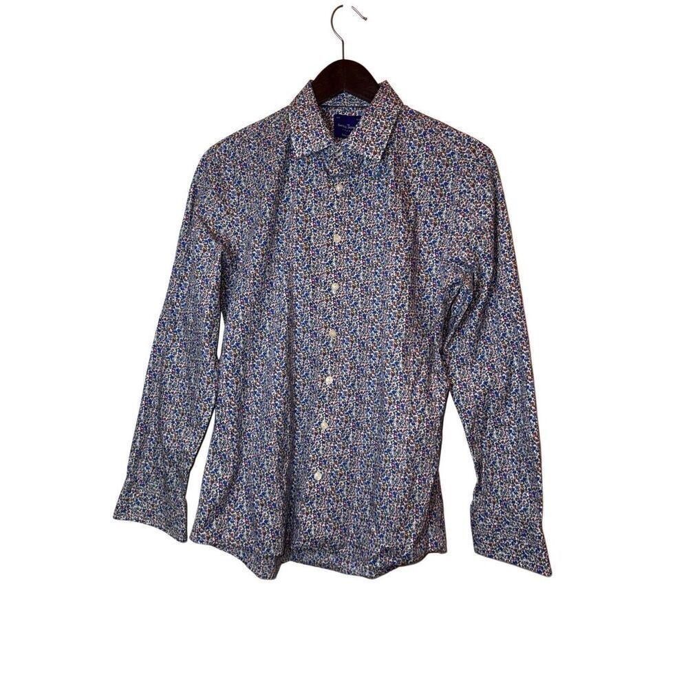 The Savile Row Co. London slim fit button up shirt 15.5